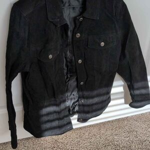 Women's Black Denim Jacket